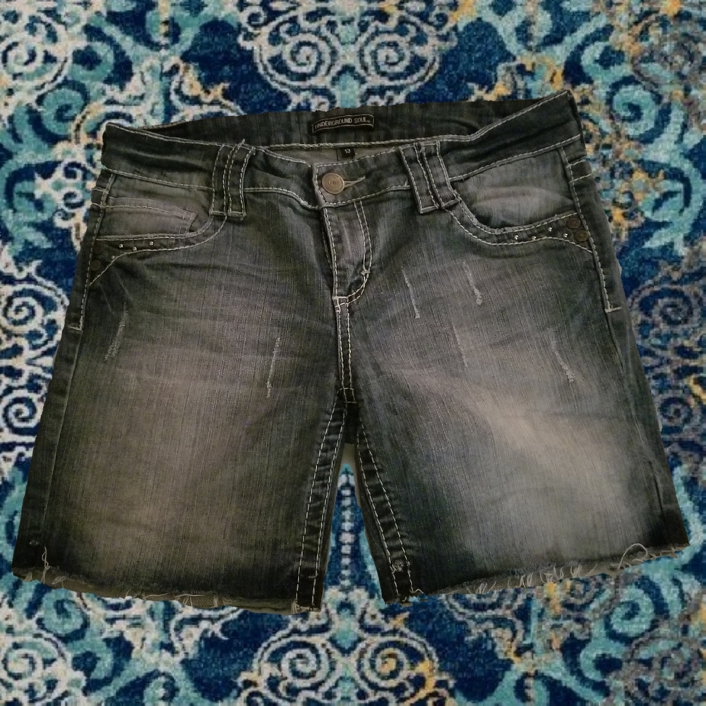 Denim Cutoff Shorts
